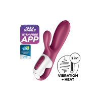 Смарт вібратор кролик Satisfyer Hot Bunny із підігрівом