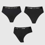 Трусики-бразиліана з фіксацією дилдо Strap-On-Me Harness Lingerie Idole – – високі