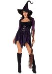 Костюм відьми Leg Avenue Mystical Witch сукня, капелюх