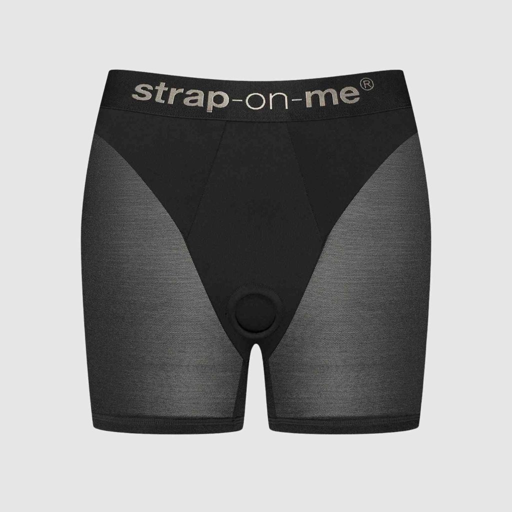 Шорты с фиксацией дилдо Strap-On-Me Harness Lingerie Halo