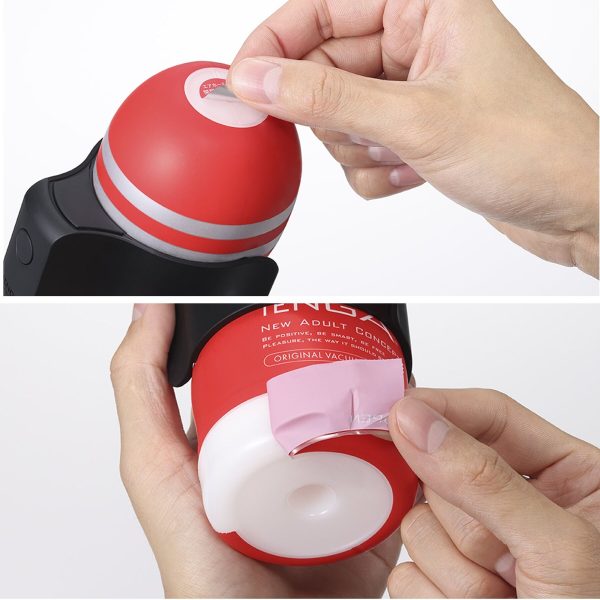 Вібронасадка Tenga CUP VIBRATOR, 7 режимів, 1 мастурбатори в комплекті