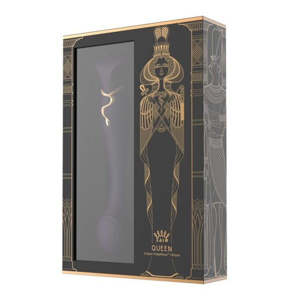 Смартвибратор Zalo — Queen Twilight пульсирующая жемчужина, кристалл Swarovski