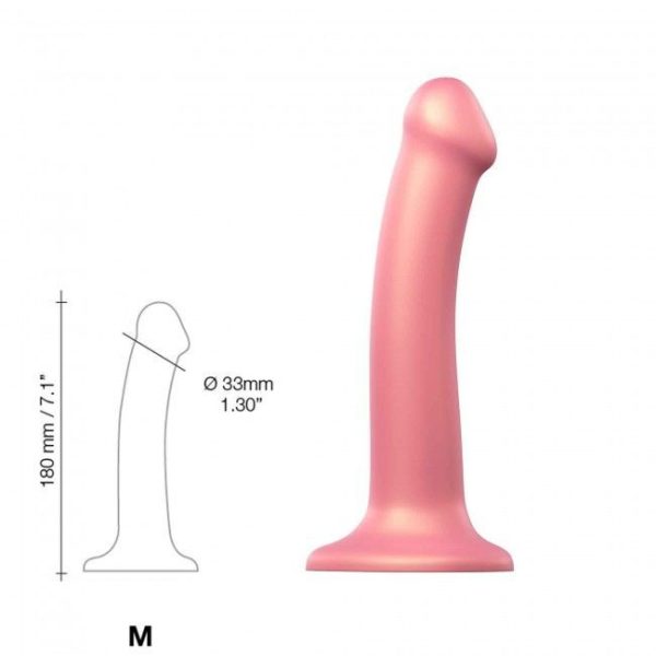 Насадка для страпону Strap-On- e ono Density Dildo Rose (м'ята упаковка!!!)