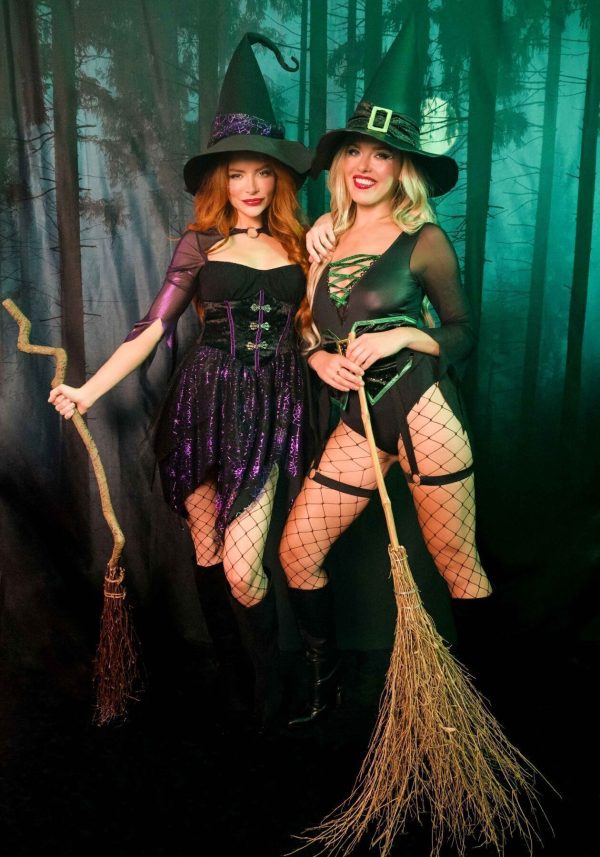 Костюм відьми Leg Avenue Mystical Witch сукня, капелюх