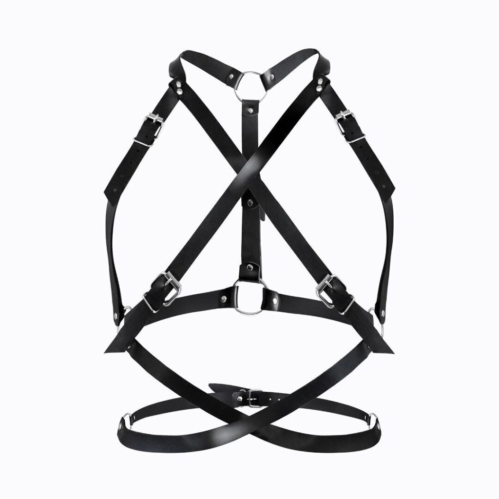 Портупея жіноча Art of Sex - Agnessa Leather harness, L-2XL