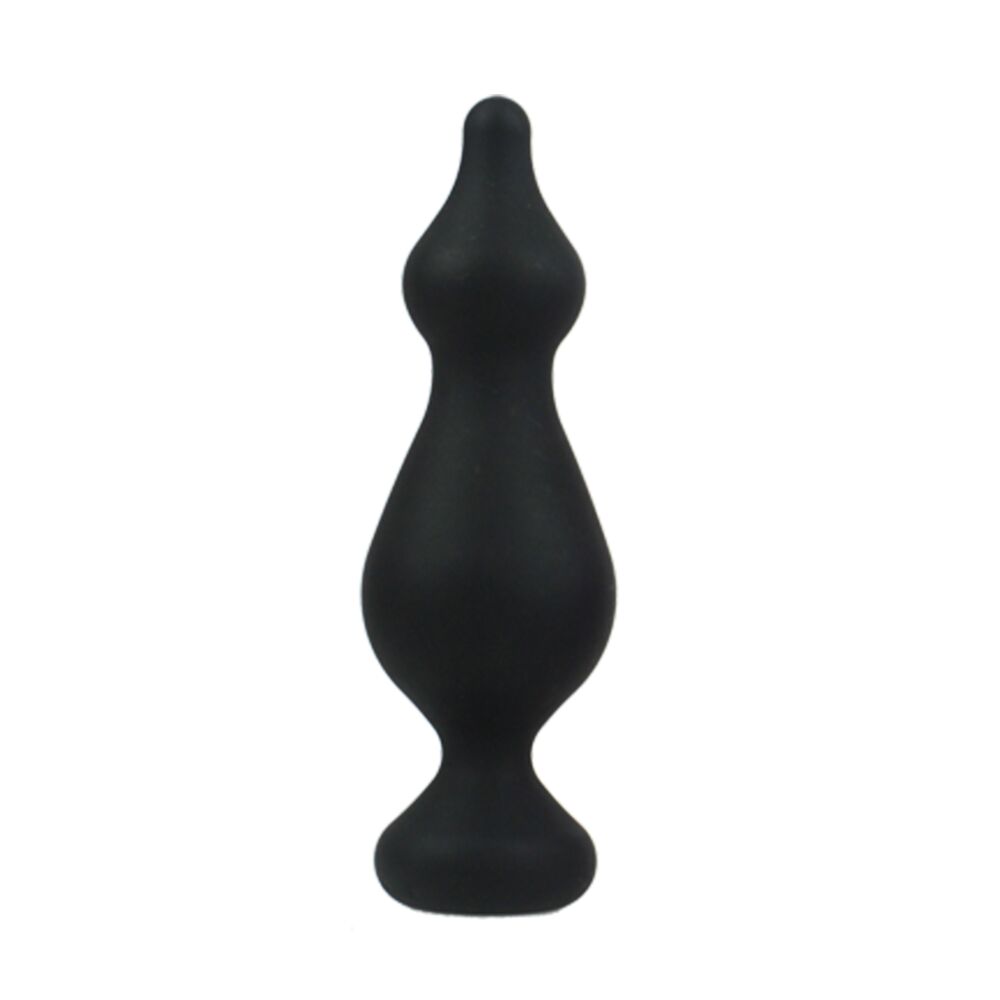 Анальна пробка Adrien Lastic Amuse Big (L) з двома переходами, макс. діаметр 4,4 см
