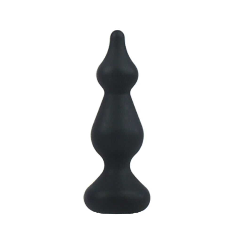 Анальна пробка Adrien Lastic Amuse Mini (S) з двома переходами, макс. діаметр 3 см