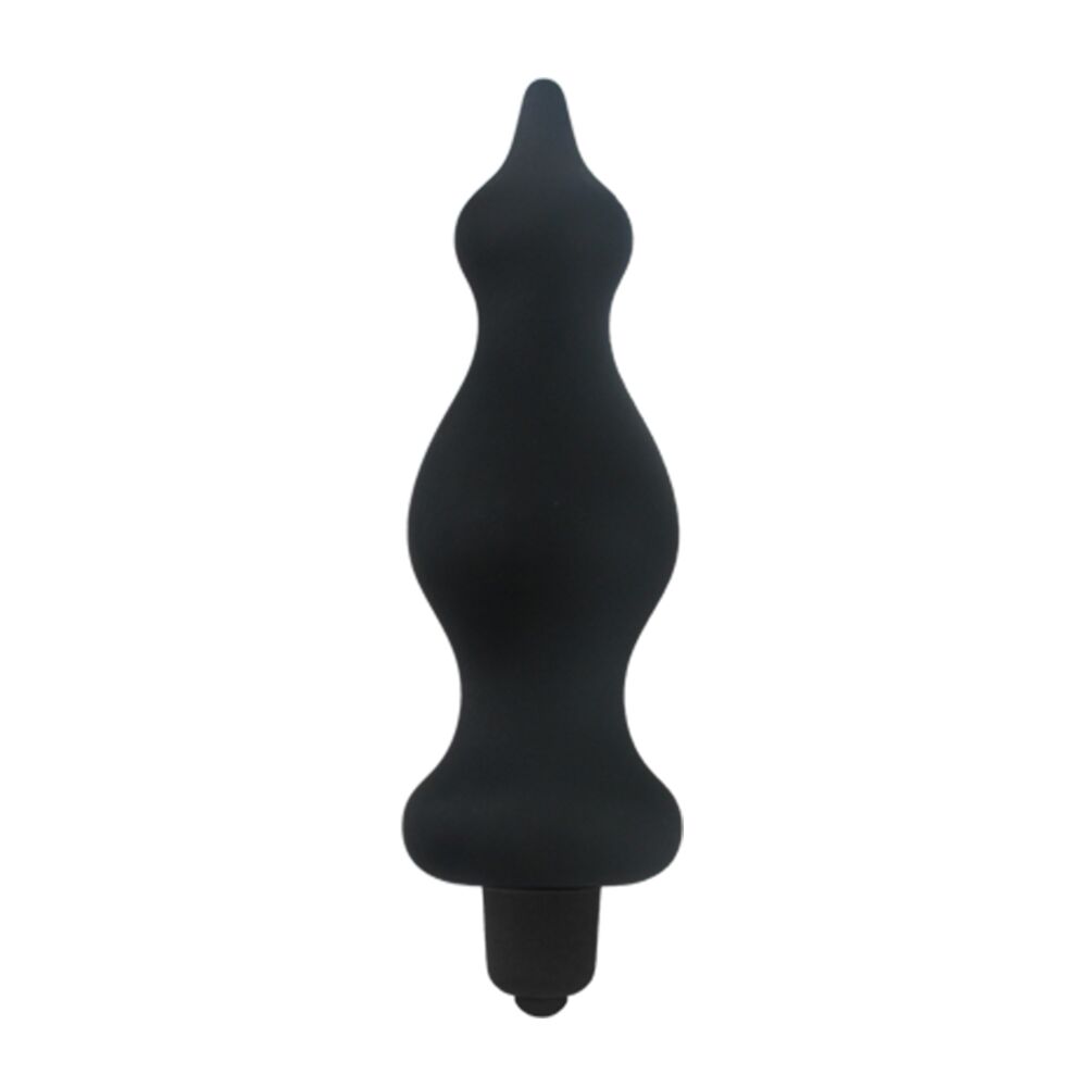 Анальна пробка з вібрацією Adrien Lastic Bullet Amuse макс. діаметр 3,9 см