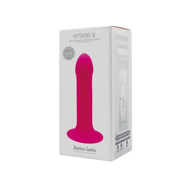 Дилдо с присоской Adrien Lastic Hitsens 2 отлично для страпона, макс. диам. 4см, длина 16,7см