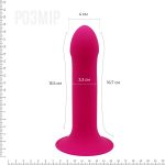 Дилдо с присоской Adrien Lastic Hitsens 2 отлично для страпона, макс. диам. 4см, длина 16,7см