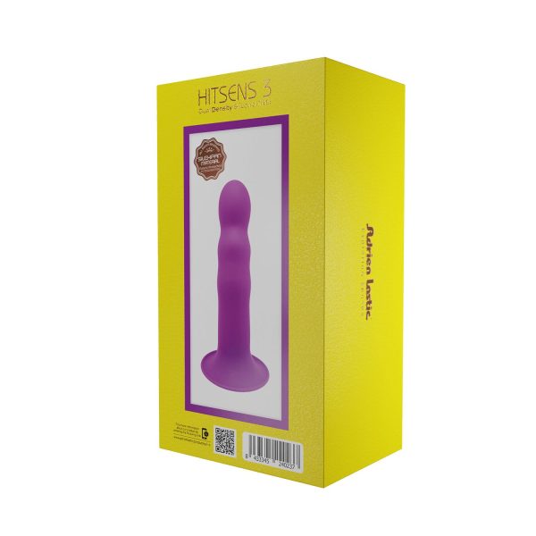 Дилдо с присоской Adrien Lastic Hitsens 3 отлично для страпона, диам. 4,1см, длина 18,2см
