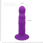 Дилдо с присоской Adrien Lastic Hitsens 3 отлично для страпона, диам. 4,1см, длина 18,2см