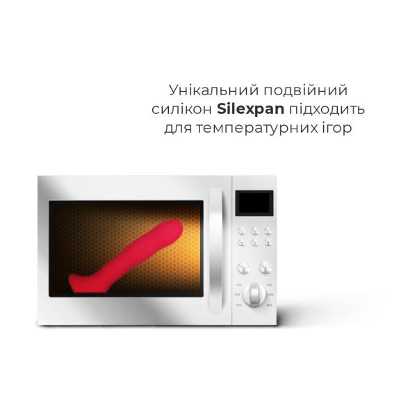 Дилдо с присоской Adrien Lastic Hitsens 4 отлично для страпона, диаметр 3,7см, длина 17,8см