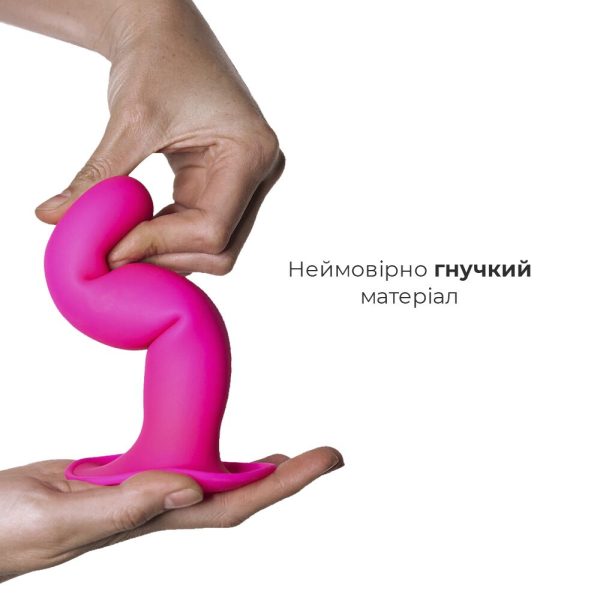 Дилдо с присоской Adrien Lastic Hitsens 4 отлично для страпона, диаметр 3,7см, длина 17,8см