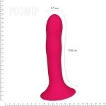 Дилдо с присоской Adrien Lastic Hitsens 4 отлично для страпона, диаметр 3,7см, длина 17,8см