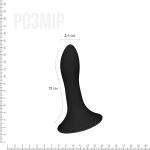 Дилдо с присоской Adrien Lastic Hitsens 5 отлично для страпона, диаметр 2,4см, длина 13см