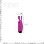 Вибропуля Adrien Lastic Pocket Vibe Rabbit со стимулирующими ушками