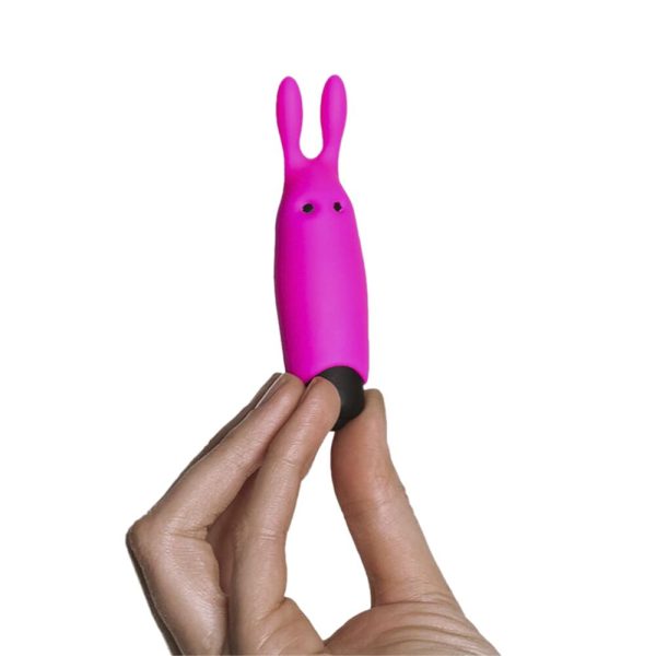 Вибропуля Adrien Lastic Pocket Vibe Rabbit со стимулирующими ушками