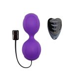 Вагинальные шарики с вибрацией Adrien Lastic Kegel Vibe диаметр 3,7см