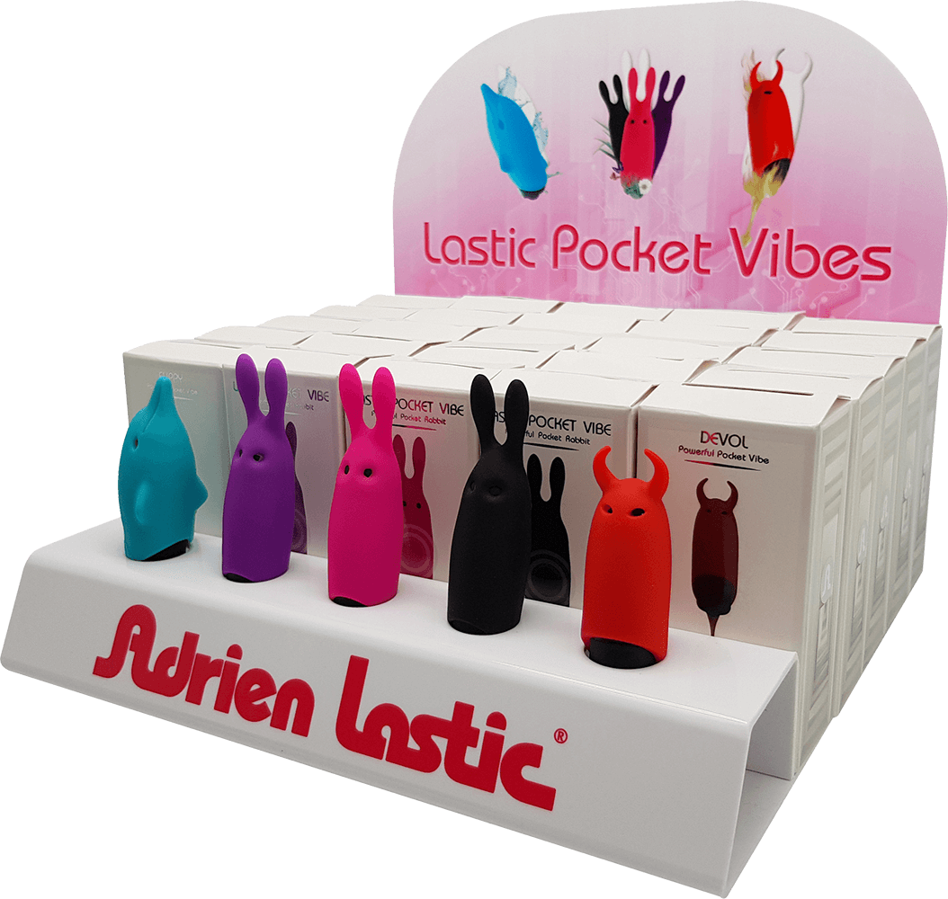 Набор вибраторов Adrien Lastic Promo Pack Pocket Vibe (25 шт + тестеры)