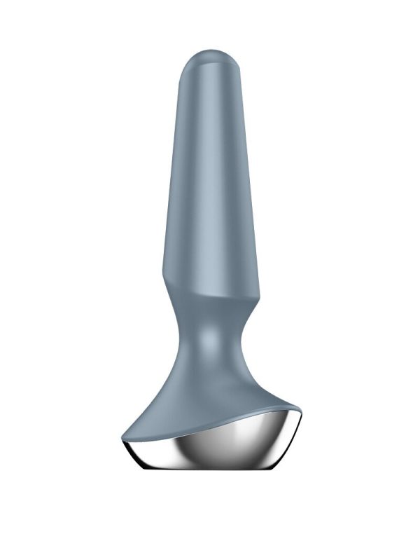 Анальна смарт-вібропробка Satisfyer Plug-ilicious 2 Ice
