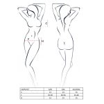 Комплект белья под латекс Passion CAPRI SET мини-бикини, стринги, пояс для чулок