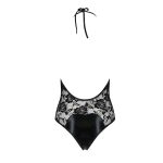 Боді з дуже глибоким декольте Passion DARYL BODY XXL
