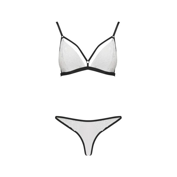 Комплект белья Passion ORIHIME SET , стрэпы, лиф и трусики