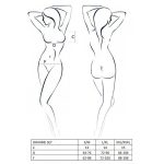 Комплект белья Passion ORIHIME SET XXL/ , стрепы, лиф и трусики