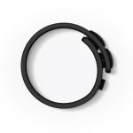 Регулируемое эрекционное кольцо на кнопках Love To Love HERO RING - ONYX