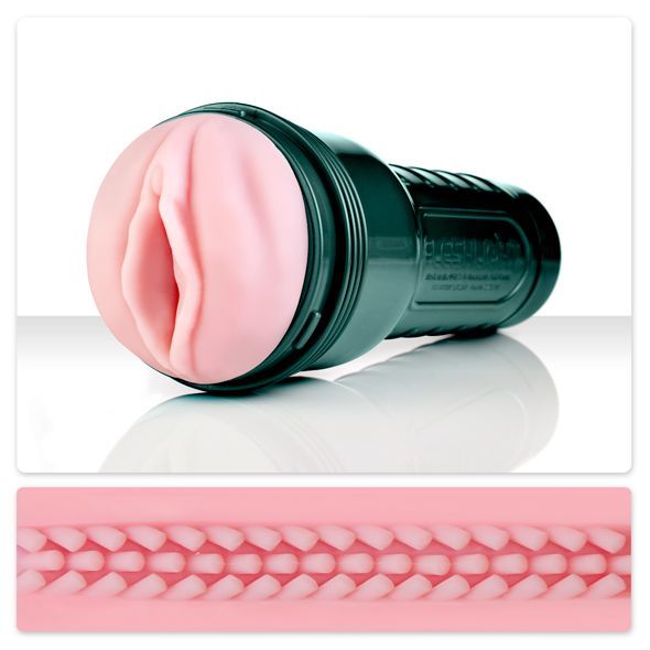 Мастурбатор з вібрацією Fleshlight Vibro Lady Touch, три віброкулі, стимулювальний рельєф