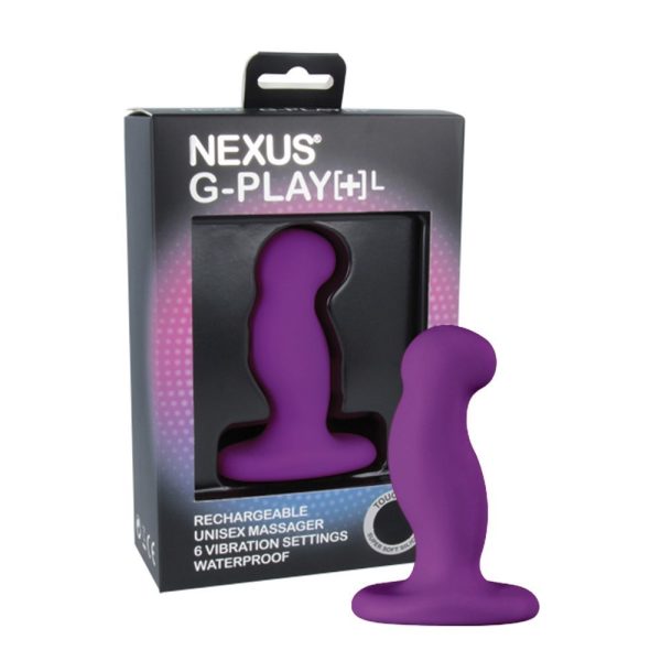 Вибромассажер простаты Nexus G-Play Plus макс диаметр 3,5см, перезаряжаемый