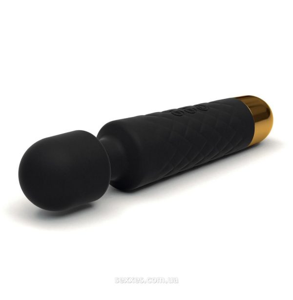 Мини-вибромассажер Dorcel Wand Wanderful мощный, водонепроницаемый, 18 режимов работы