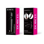 Мини-вибромассажер Dorcel Wand Wanderful мощный, водонепроницаемый, 18 режимов работы