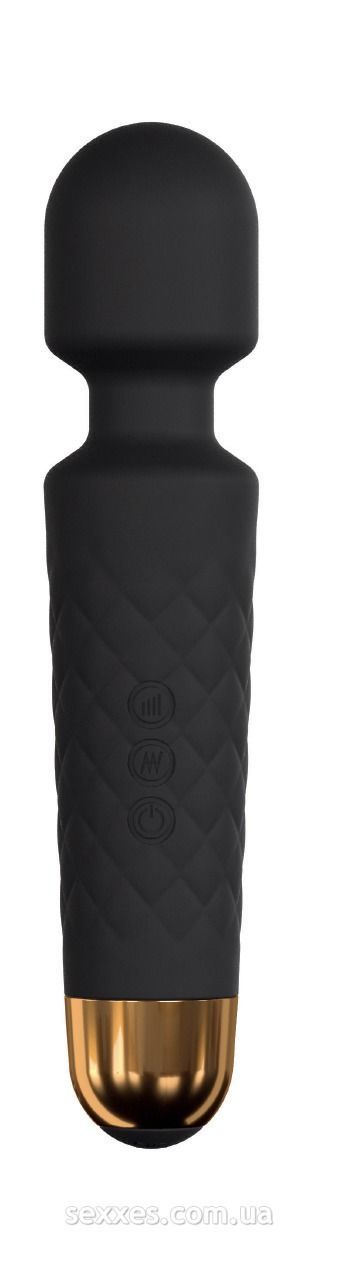 Мини-вибромассажер Dorcel Wand Wanderful мощный, водонепроницаемый, 18 режимов работы