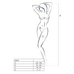 Бодистокинг Passion BS016 комбинезон, имитация топа и чулок