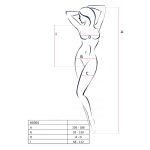 Бодістокінг Passion BS064 боді, закрите плече, відкритий доступ