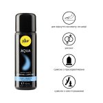 Лубрикант на водній основі pjur Aqua 30 мл, ефект оксамитової шкіри без прилипання