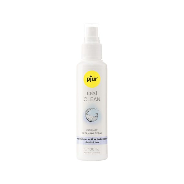 Очищувальний спрей pjur med Clean Spray 100 мл, для ніжної шкіри та іграшок, антибактеріальний