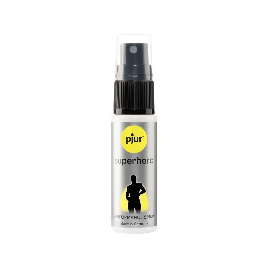 Спрей-пролонгатор pjur Superhero Performance Spray 20 мл, всотується в шкіру, природні компоненти