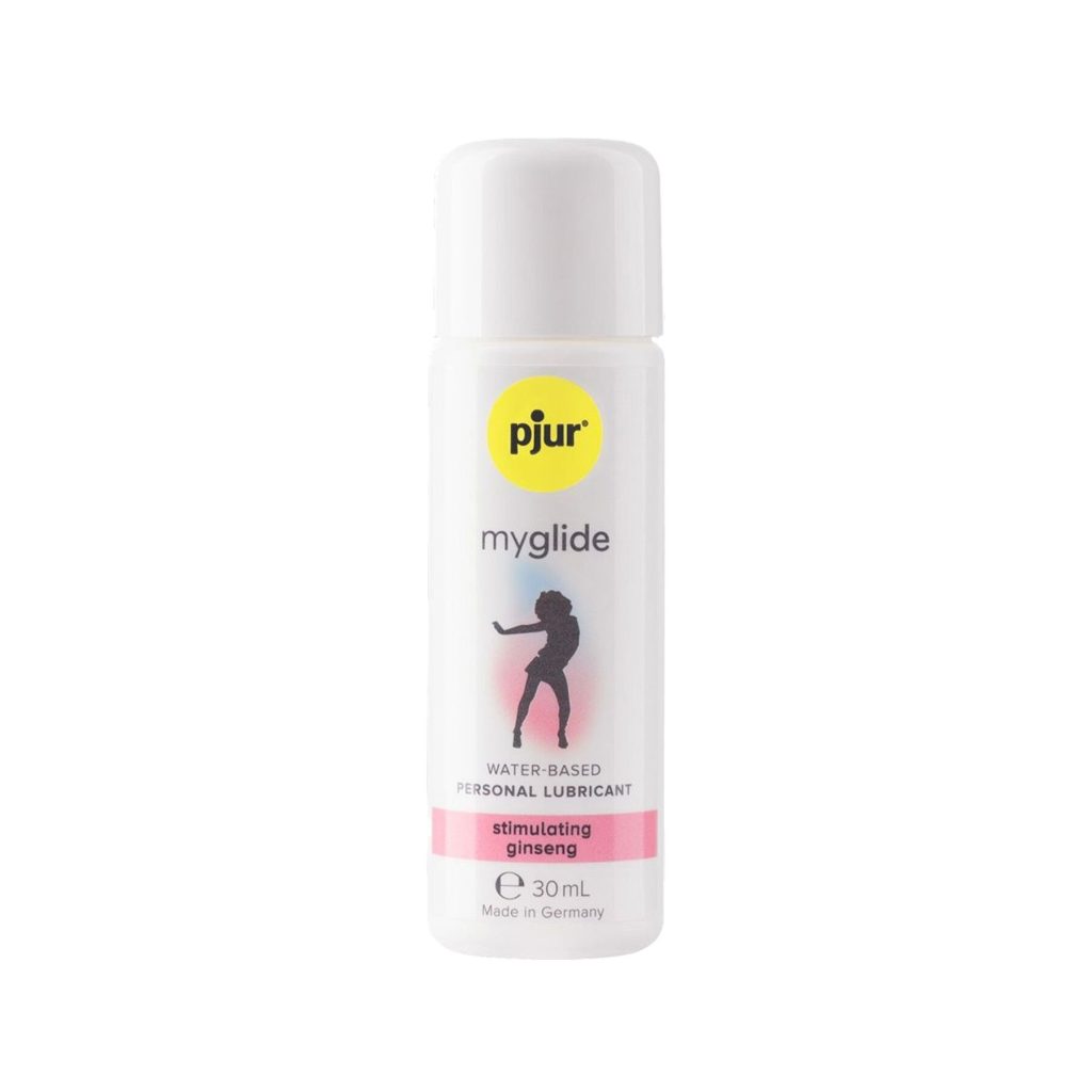 Збуджувальний лубикант на водній основі pjur myglide 30 мл, із женьшенем, тепло+поколювання