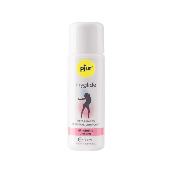 Збуджувальний лубикант на водній основі pjur myglide 30 мл, із женьшенем, тепло+поколювання