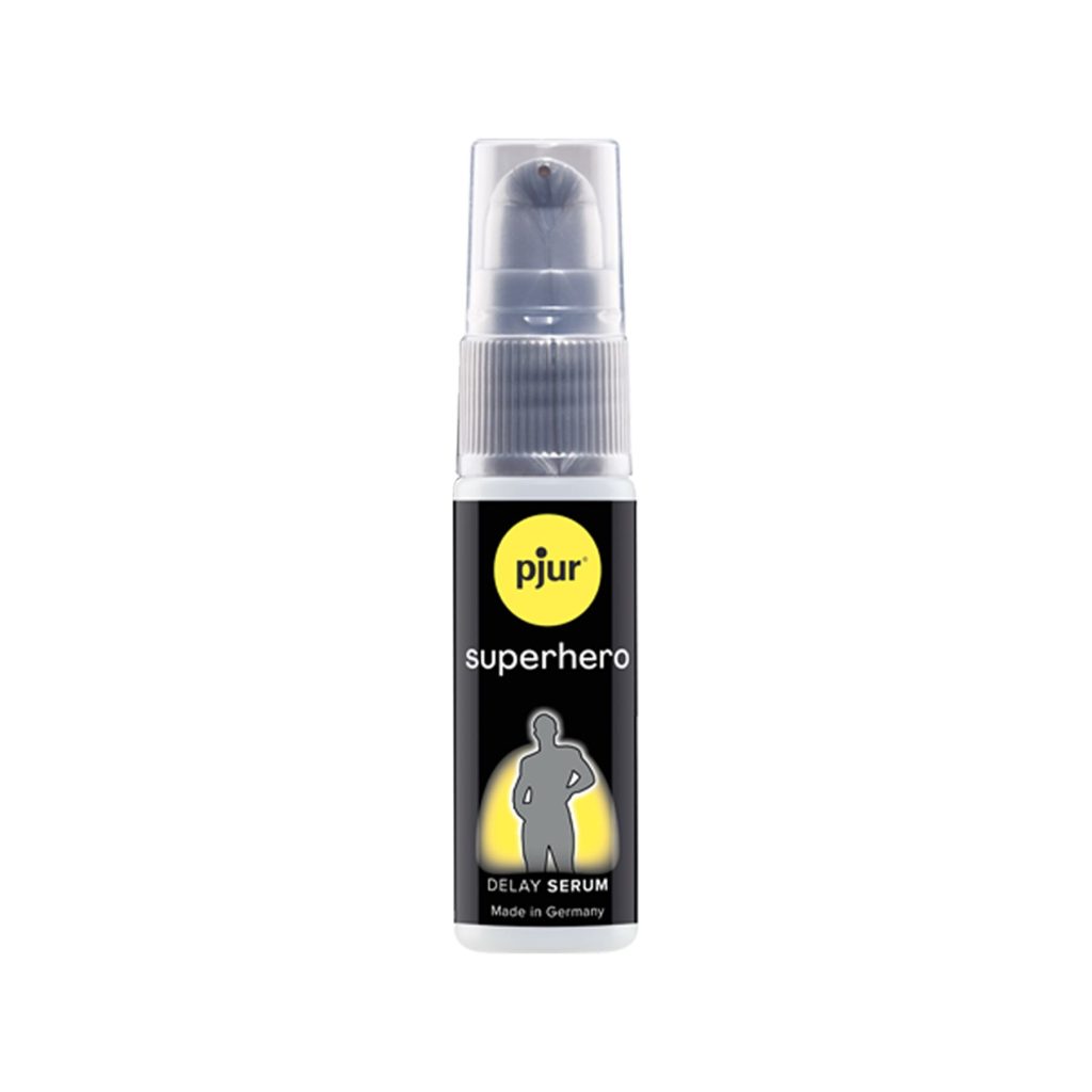 Сироватка-пролонгатор pjur Superhero Delay Serum 20 мл, створює ефект плівки, без оніміння