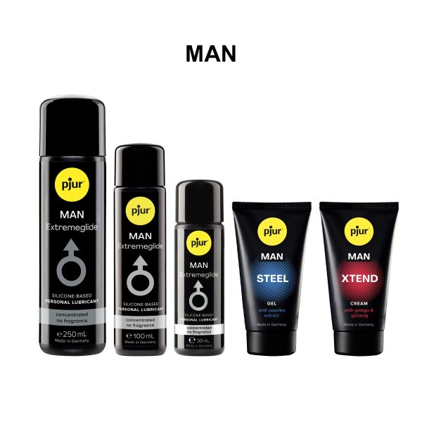 Гель-стимулятор для пениса pjur MAN Steel Gel 50 мл, с экстрактом паприки и ментолом