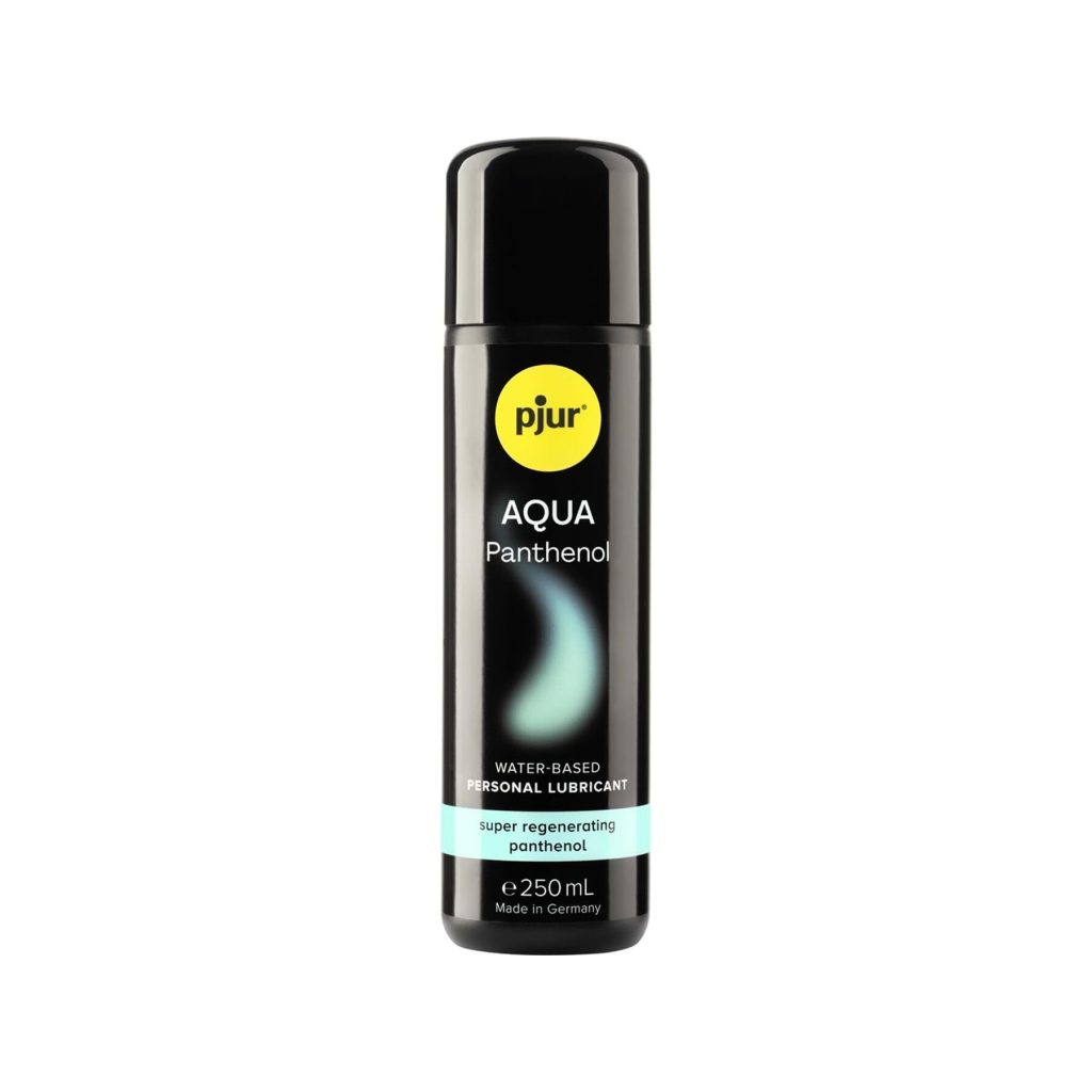 Лубрикант на водній основі pjur Aqua Panthenol 250 мл з пантенолом, догляд та зволоження