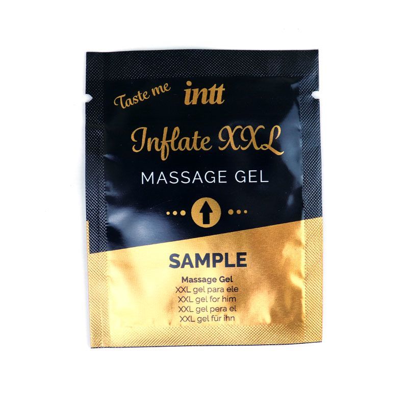 Пробник гелю для стимуляції члена Intt Inflate (2 мл) зі смаком кориці