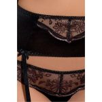 Комплект білизни Passion Exclusive BRIDA SET OpenBra трусики-танга, пояс, відкритий ліф