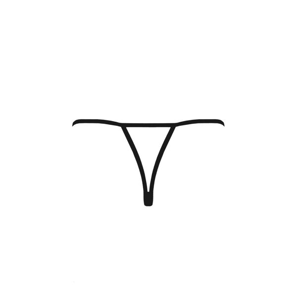 Трусики мереживні з доступом Passion Exclusive VIOLANTE THONG