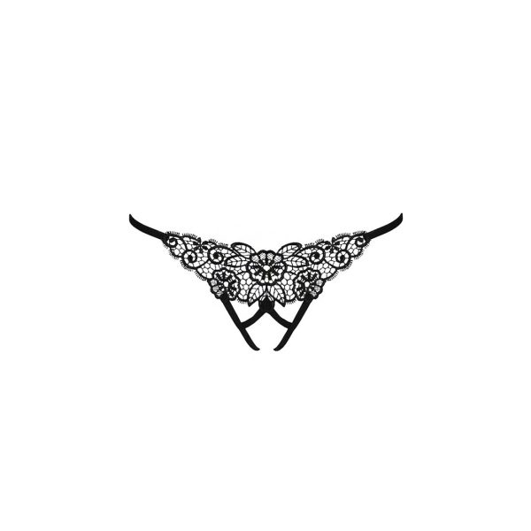 Трусики мереживні з доступом Passion Exclusive VIOLANTE THONG