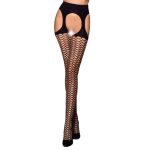 Еротичні колготки Passion TIOPEN 004 3/4 (fishnet 40 den), імітація панчох і пояса